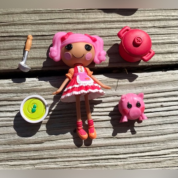 LALALOOPSY Mini Dolls Pets Accessories Playsets Crumbs Spot Pepper Toy Doll - Picture 10 of 15